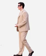Pre-Wedding Party Callum Turner Beige Suit
