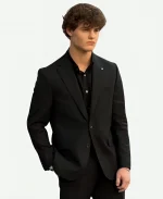 Cameron Crovetti Hacks S05 LA 2026 Premiere Black Blazer