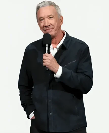 Tim Allen Toy Story 5 Presentation Black Jacket