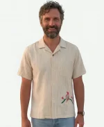 Marco Calvani The Four Seasons Bird Printed Shirt - Jacket Era