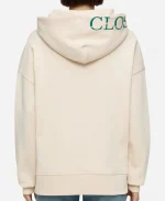 Closed Beige Pullover Hoodie