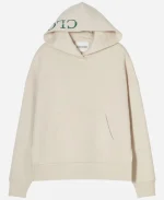 Closed LOGO Beige Fleece Pullover Hoodie