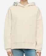 Closed LOGO Beige Fleece Hoodie