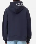 Closed Navy Blue Hoodie
