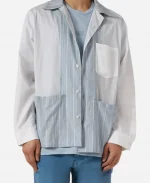 Colman Domingo The Four Seasons S02 Striped Cotton Shirt 
