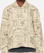 Dalmar BeiIván Mendes Elite S08 The Light Beige Timeline Jacketge Jacket