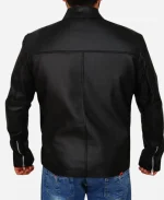 Ian Somerhalder TV Series The Vampire Diaries S02 Damon Salvatore Black Leather Jacket