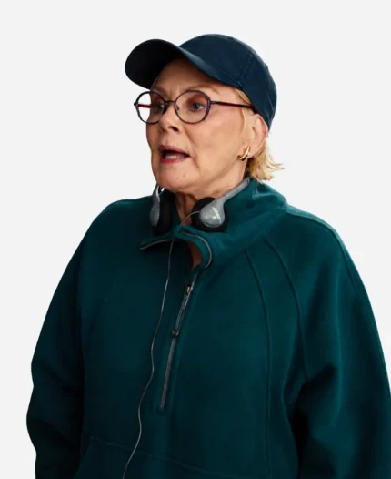 Deborah Vance TV Series Hacks S05 Jean Smart Green Oversized Jacket
