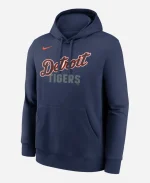 Men's Nike Detroit Tigers Navy Fleece Hoodie