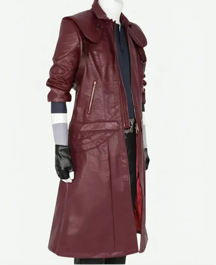 Devil May Cry 5 Dante Leather Coat Jacket
