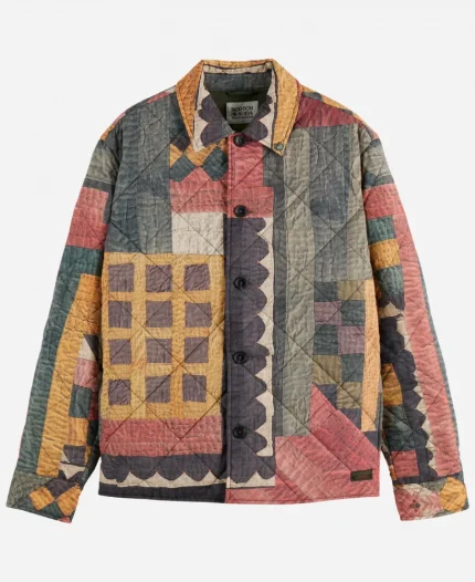 Off Campus S01 Miles Gutierrez-Riley Patchwork Jacket