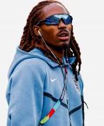 FIFA 2026 Djed Spence England Tech Fleece Windrunner Hoodie