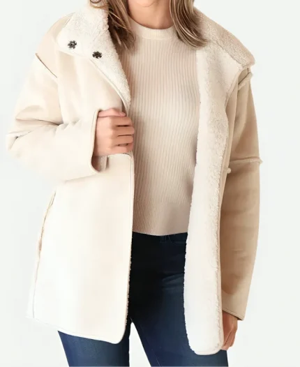 Marshals Dolly Weaver Shearling Jacket