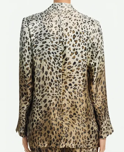 Dutton Ranch S01 Annette Bening Leopard Print Blazer