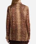 Annette Bening Dutton Ranch S01 Snake Print Shirt