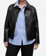 Eleanor Tomlinson The Fortune S01 Leather Jacket