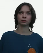 A Good Girl’s Guide to Murder Emma Myers Blue Sweatshirt