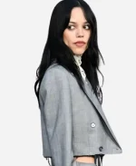 Emmy FYC 2026 Jenna Ortega Blazer - Grey