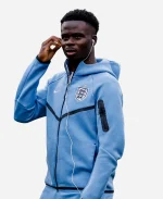FIFA 2026 England Men's Nike Full-Zip Tech Fleece Hoodie