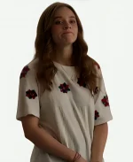 Percy Fraser Every Year After 2026 Sadie Soverall Floral Petal Stitch T-Shirt