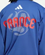 2026 FIFA World Cup France Blue Track Top Full- Zip Jacket
