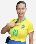 Adriana Lima Brazil Yellow Jersey