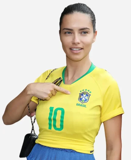 Adriana Lima Brazil Yellow Jersey