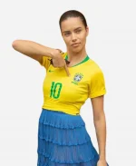 LIMA 12 Brazil Jersey In Yellow