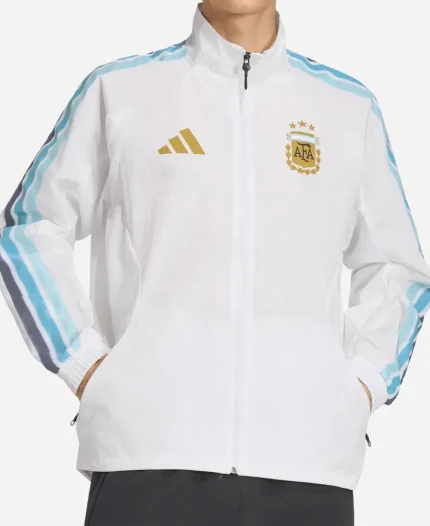 FIFA World Cup 2026 Argentina AFA Anthem White Jacket