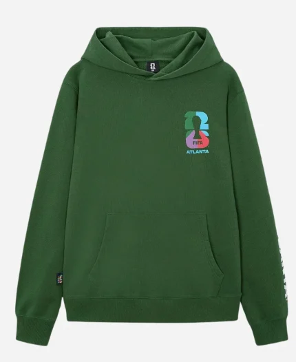 Unisex FIFA World Cup 2026 Atlanta Falcons Team Green Pullover Hoodie
