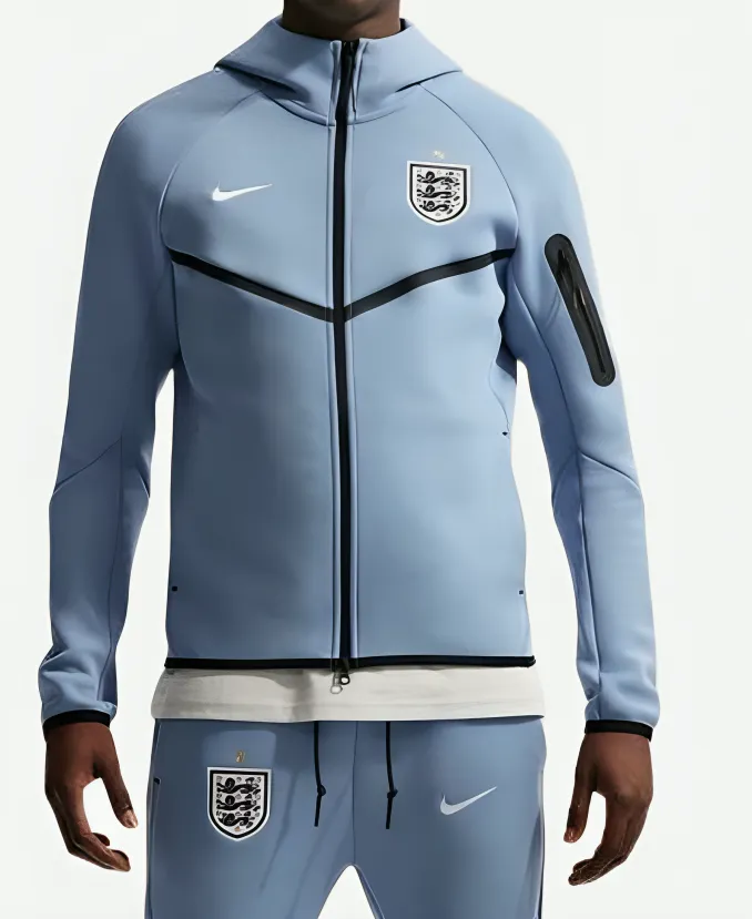 FIFA World Cup 2026 England Tech Fleece Hoodie England 2026 Nike Tech Fleece Hoodie