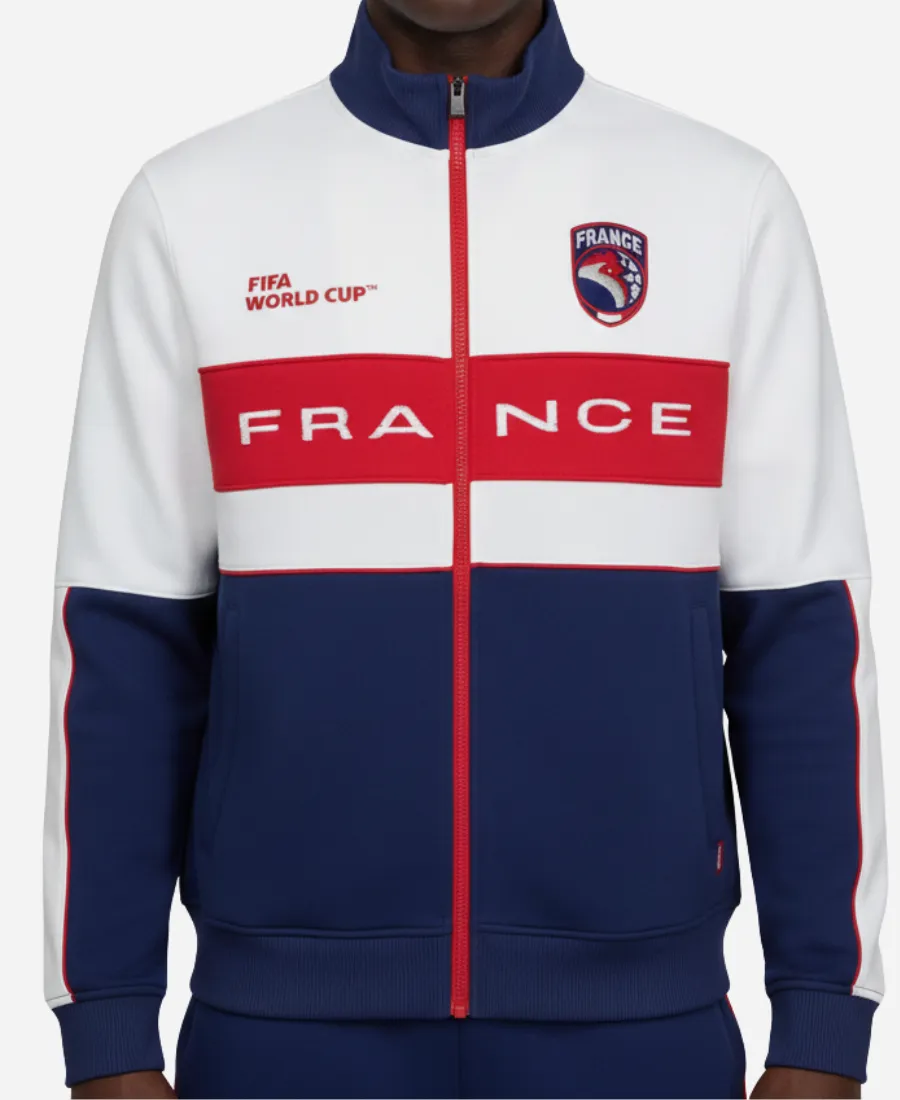 FIFA World Cup 2026 France Striker Pride Track Jacket 2026 FIFA World Cup France Striker Pride Track Jacket