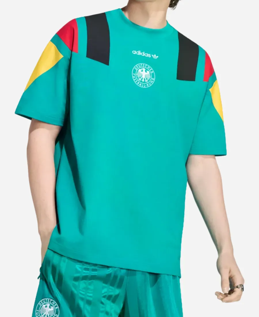 FIFA World Cup 2026 Germany EQT T-Shirt In Green World Cup 2026 Germany EQT T-Shirt