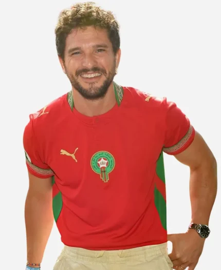 FIFA World Cup 2026 Kit Harington Moroccan Red Jersey