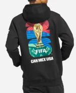 FIFA World Cup 2026 Match Ball Graphic Black Hoodie