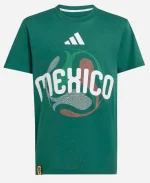 Adidas 2026 FIFA World Cup Mexico Graphics Green T-shirt