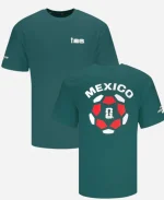 Mexico Team Dark Green Puff  T-Shirt