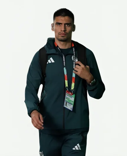 FIFA World Cup Mexico Travel Windbreaker Jacket In Green