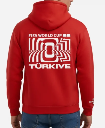 FIFA World Cup 2026 Turkey Puff Hoodie