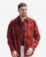 FIFA World Cup 2026 Türkiye National Football Team Suede Leather Jacket