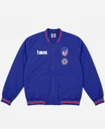  FIFA World Cup 2026 Road To Victory Flight USA Blue Bomber Jacket