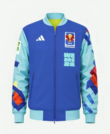 Unisex Adidas FIFA World Cup 2026 Volunteer Staff Varsity Jacket