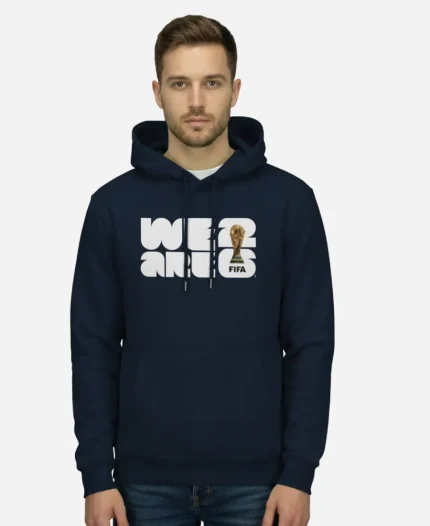 FIFA World Cup 2026 We Are 26 Emblem Hoodie - Navy Blue