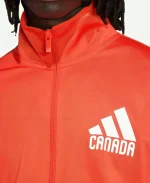 FIFA World Cup Canada Red Full-Zip Track Top