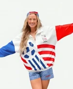 Sophie Cunningham USA 94 Graphic Track Jacket