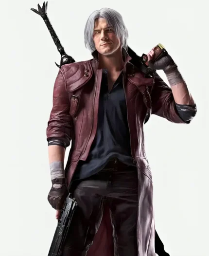 Game DMC Devil May Cry 5 Dante Leather Coat