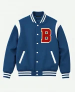 Off Campus S01 Garrett Graham Blue Varsity Jacket