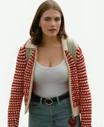 Hannah Wells Red Striped Sweater