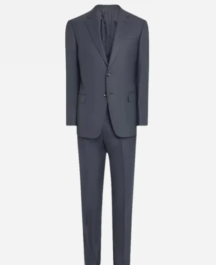 Hugh Jackman 2026 NYC Premiere Suit in Grey