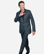 2026 NYC Premiere Hugh Jackman Grey Suit